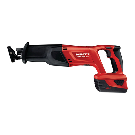 Hilti SR 4-A22 User manual