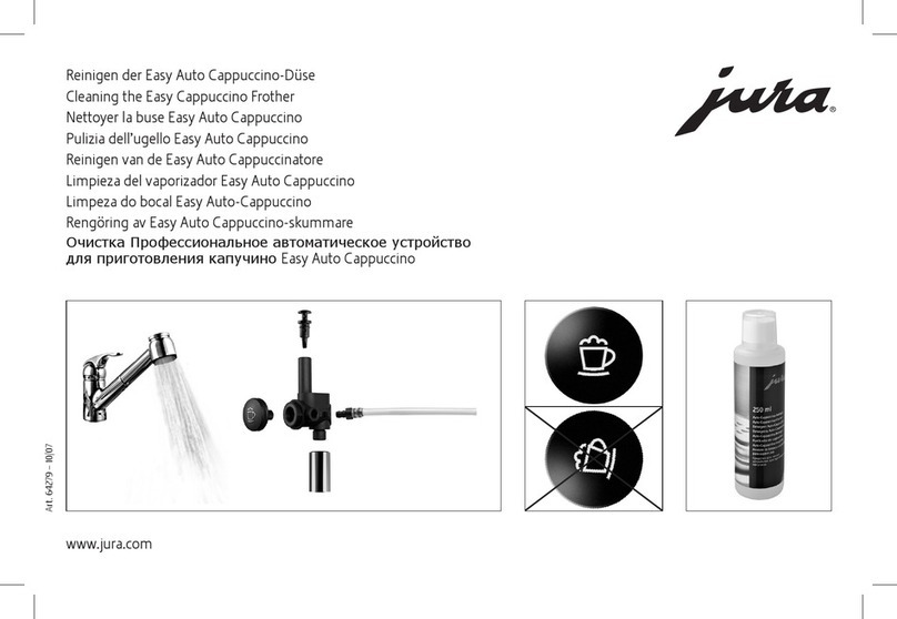 Jura Easy Auto Cappuccino CLEANING