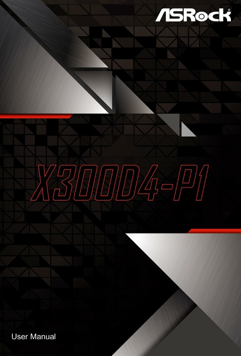 ASROCK X300D4-P1 User manual ASROCK X300D4-P1 User manual