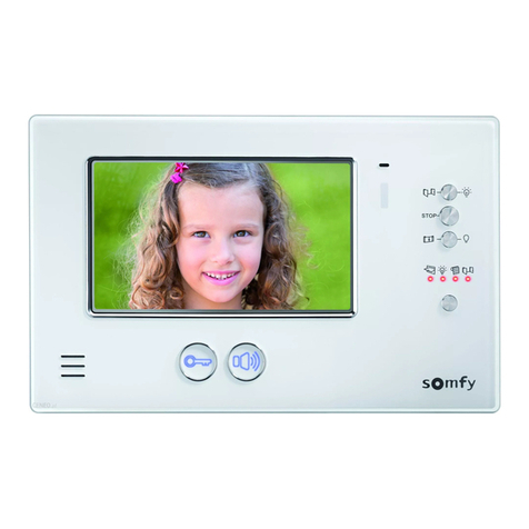 SOMFY V200 RTS Operating and installation guide