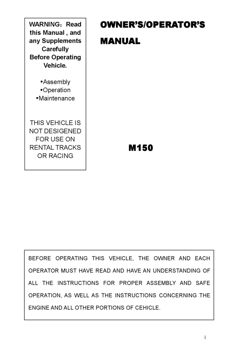 Tractor Supply M150 Owner's/operator's manual
