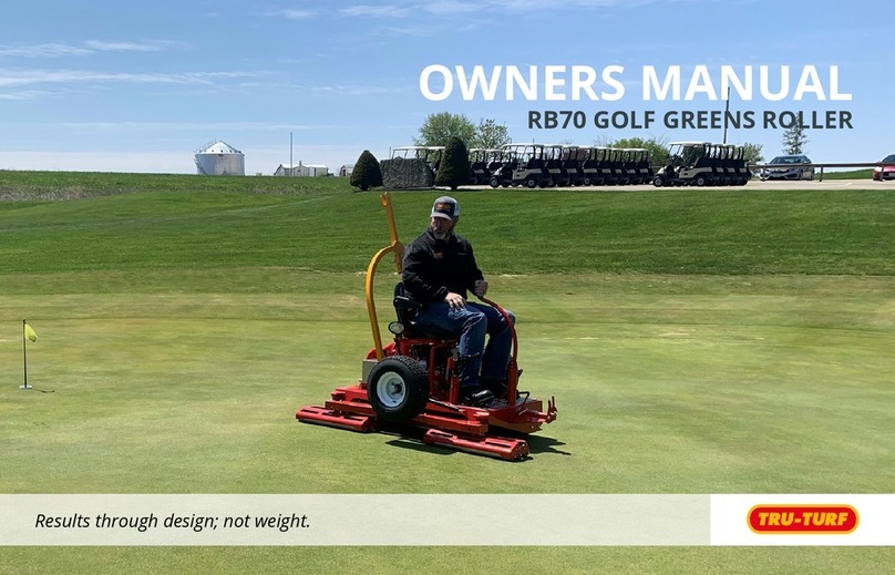 Tru-Turf RB70 owner's manual