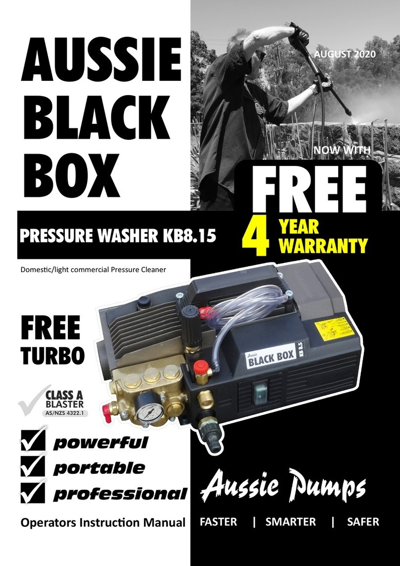 Aussie Pumps Aussie Black Box KB8.15 Assembly instructions