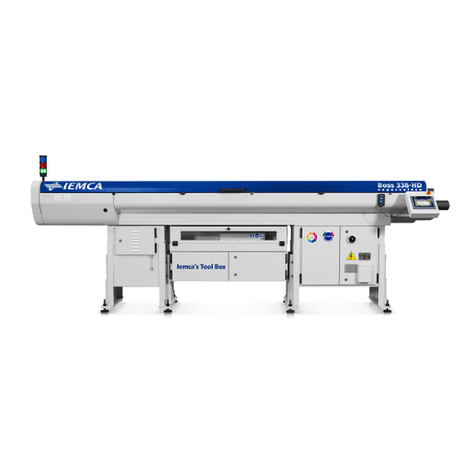 IEMCA BOSS 332 Manual for use and maintenance