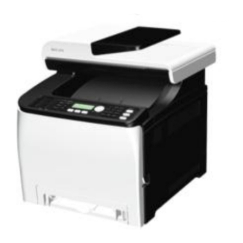 Ricoh PE-MF4 Series Installation guide