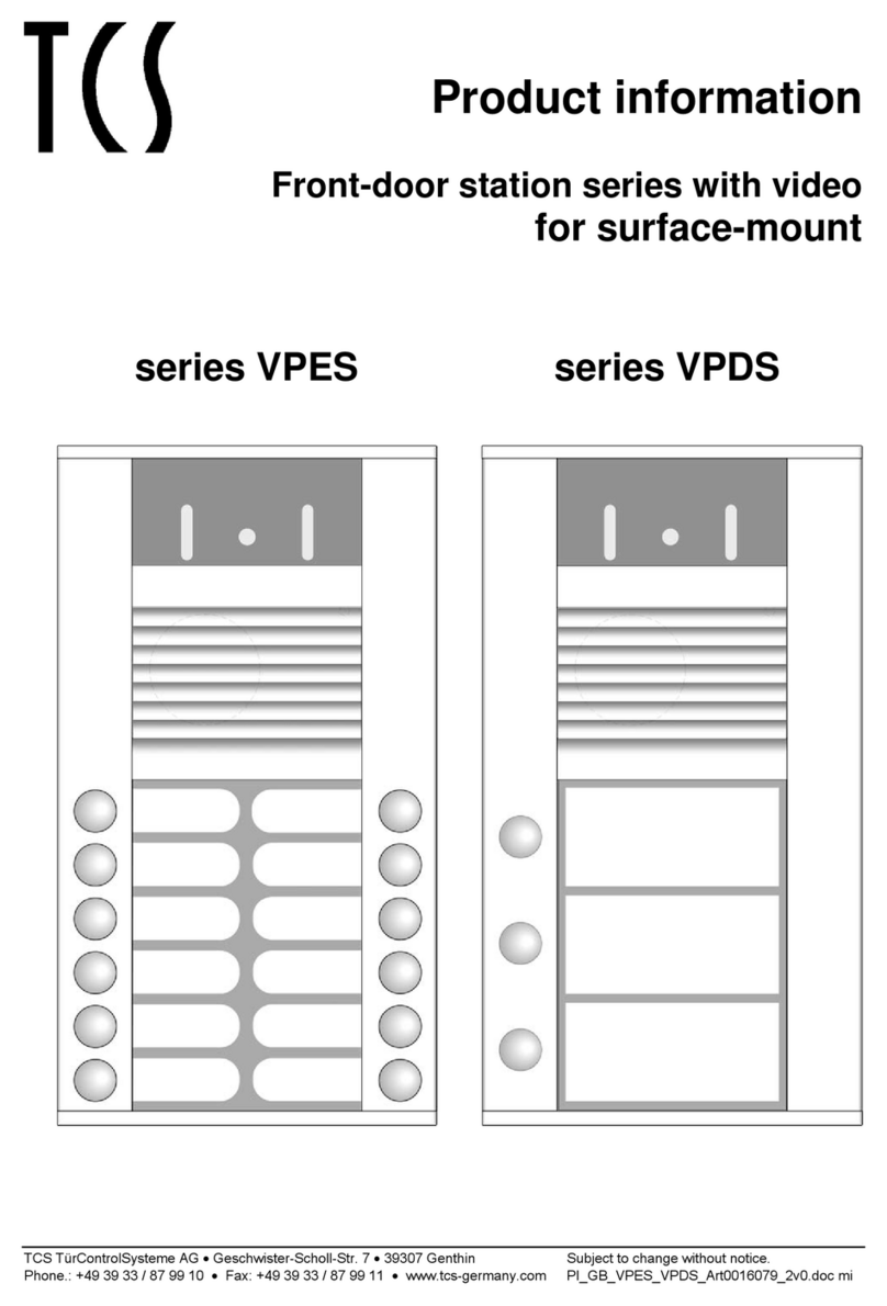 TCS VPES Series Product information