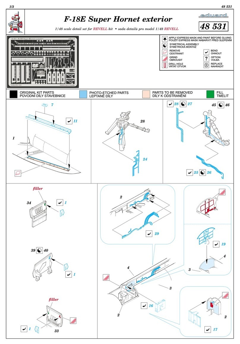 HASEGAWA 01912 quick start guide