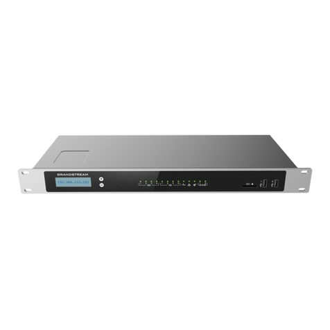 Grandstream Networks UCM6304 User manual Grandstream Networks UCM6304 User manual