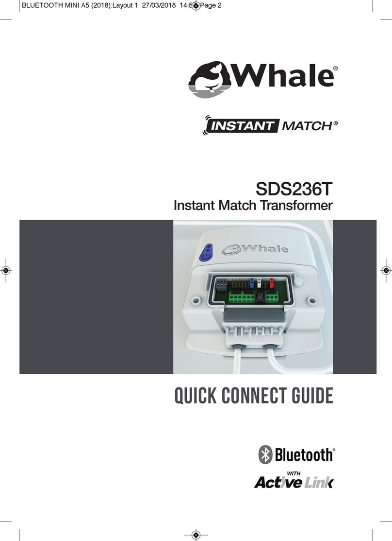 Whale InstantMatch SDS236T Quick connect guide