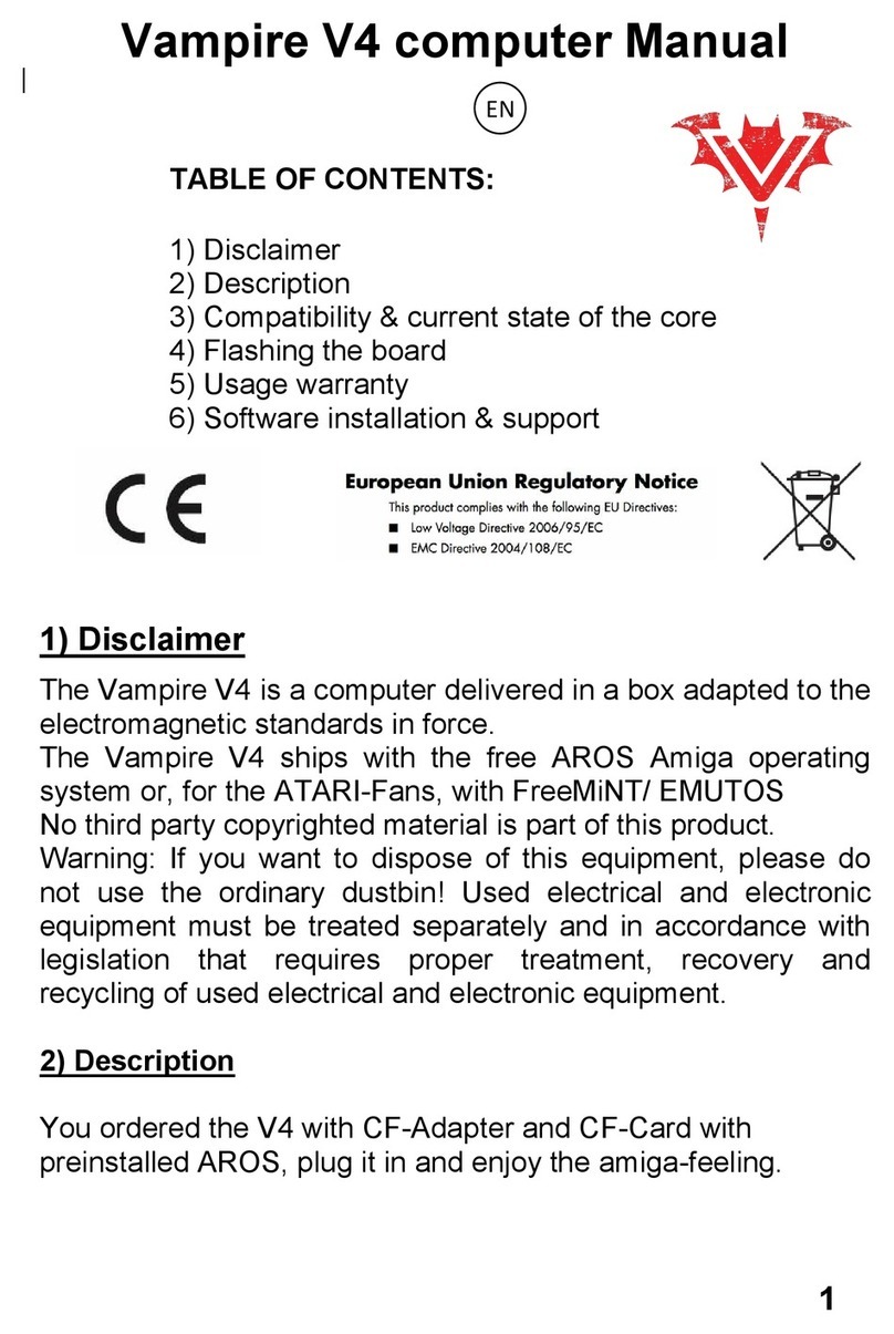 Apollo Vampire V4 User manual