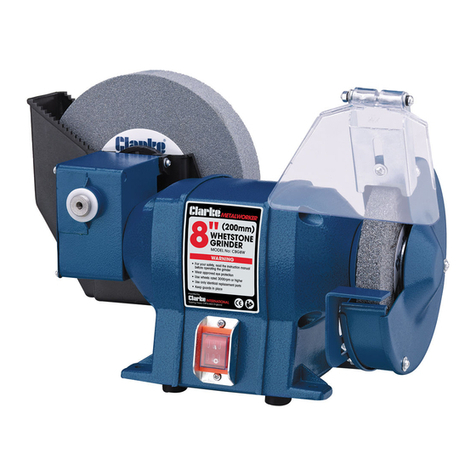 Clarke CBG8W Installation and operation manual