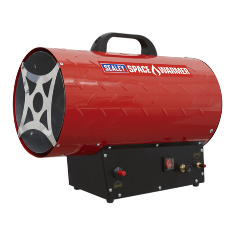 Sealey SPACE WARMER LP100.V6 User manual