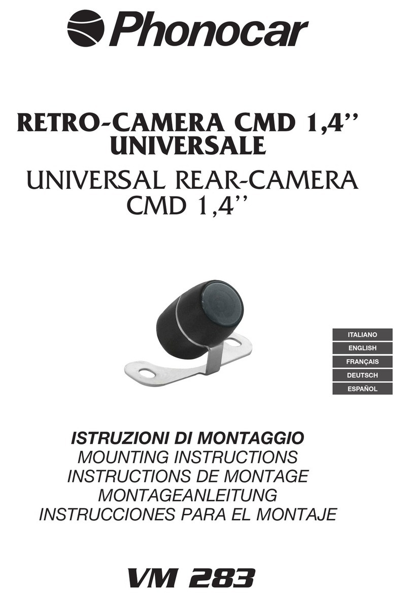 Phonocar VM 283 Mounting instructions