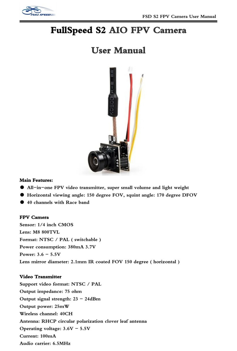 Full Speed S2 AIO FPV user manual
