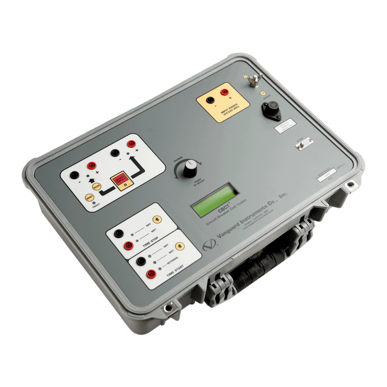 Vanguard Instruments Company CBCT user manual