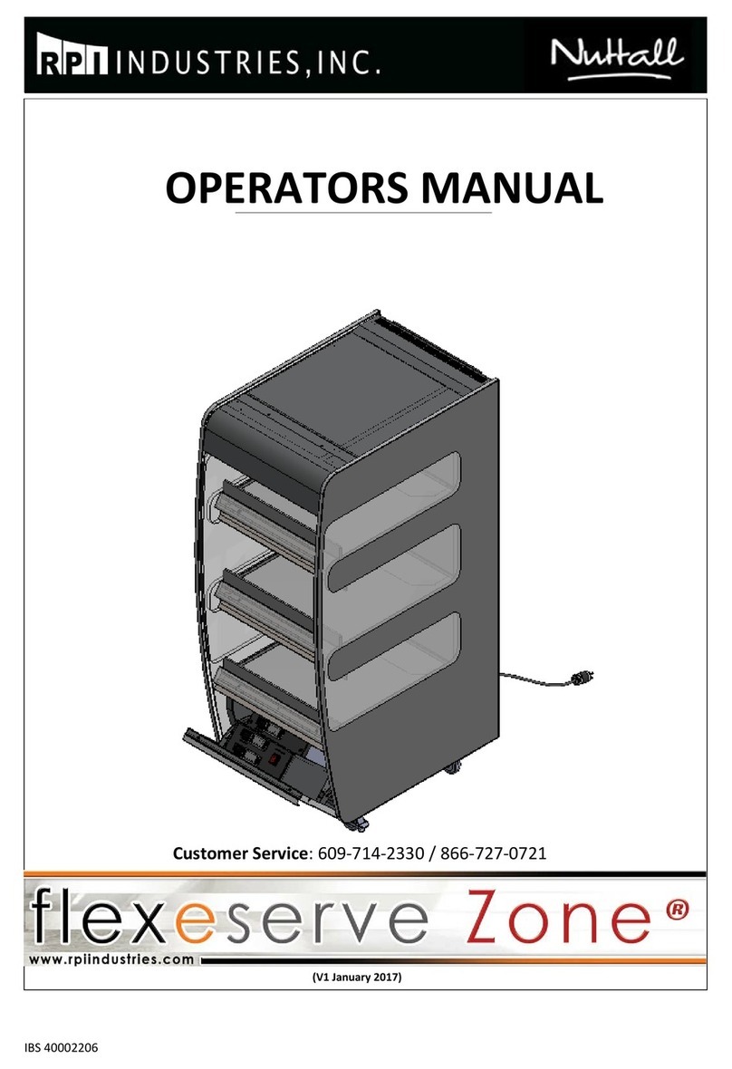 RPI Nuttall Flexeserve Series Operator's manual