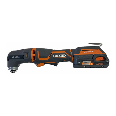 RIDGID OCTANE JobMax E Series Operator's manual RIDGID OCTANE JobMax E Series Operator's manual