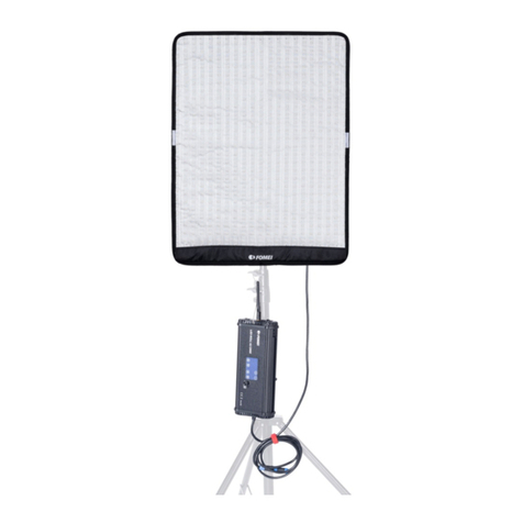 Fomei LED ROLL 62 DMX user guide