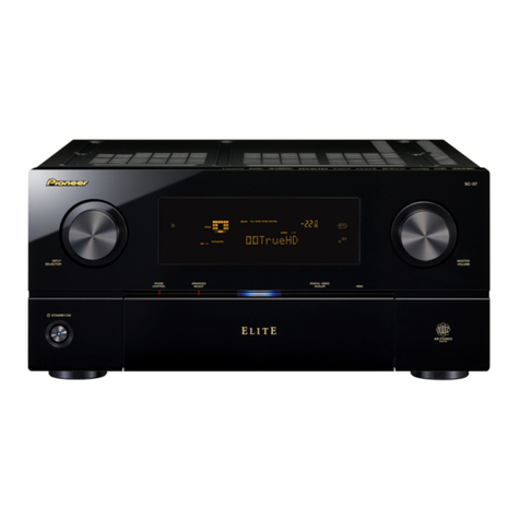 Pioneer SC-07 - Elite AV Network Receiver User manual