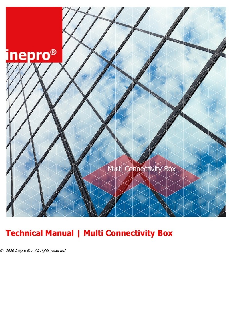 Inepro Multi Connectivity Box Technical manual