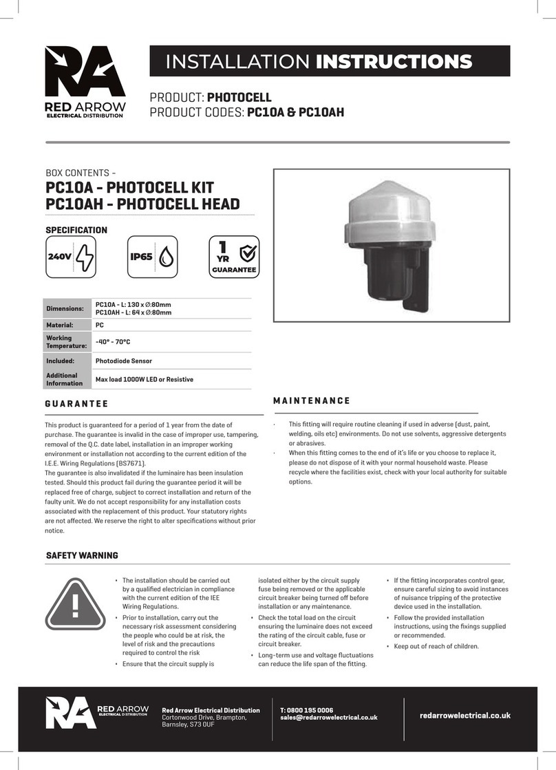 Red Arrow PC10A installation instructions