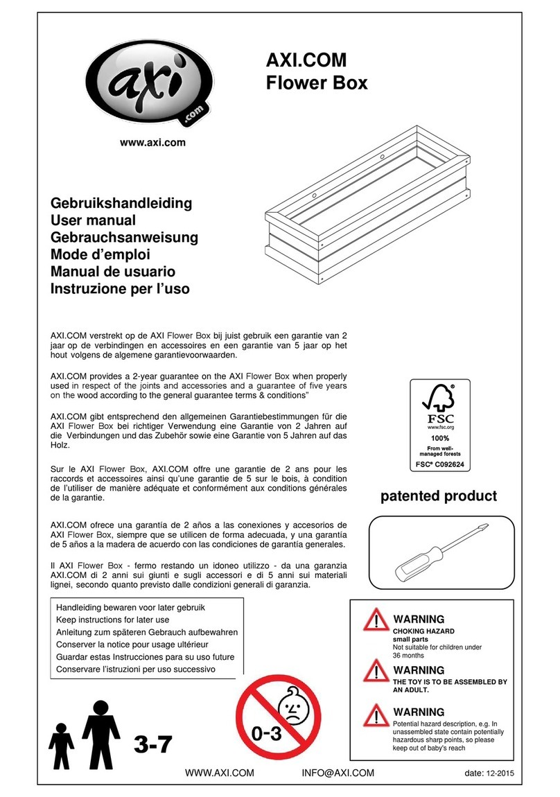 AXI.COM Flower Box user manual