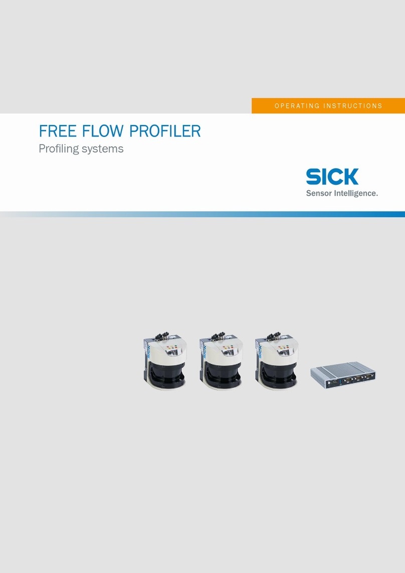 SICK Free Flow Profiler operating instructions