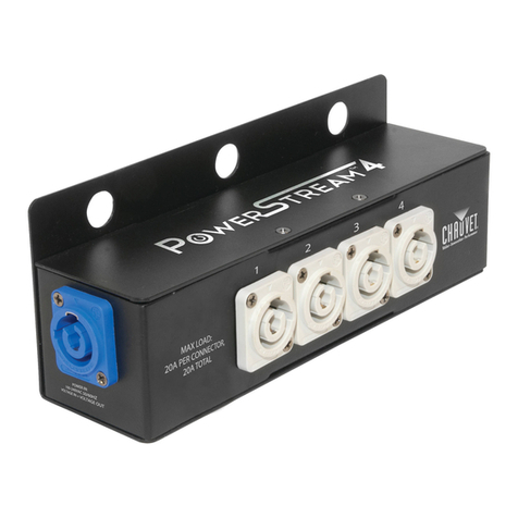 Chauvet Professional PowerStream 4 User manual