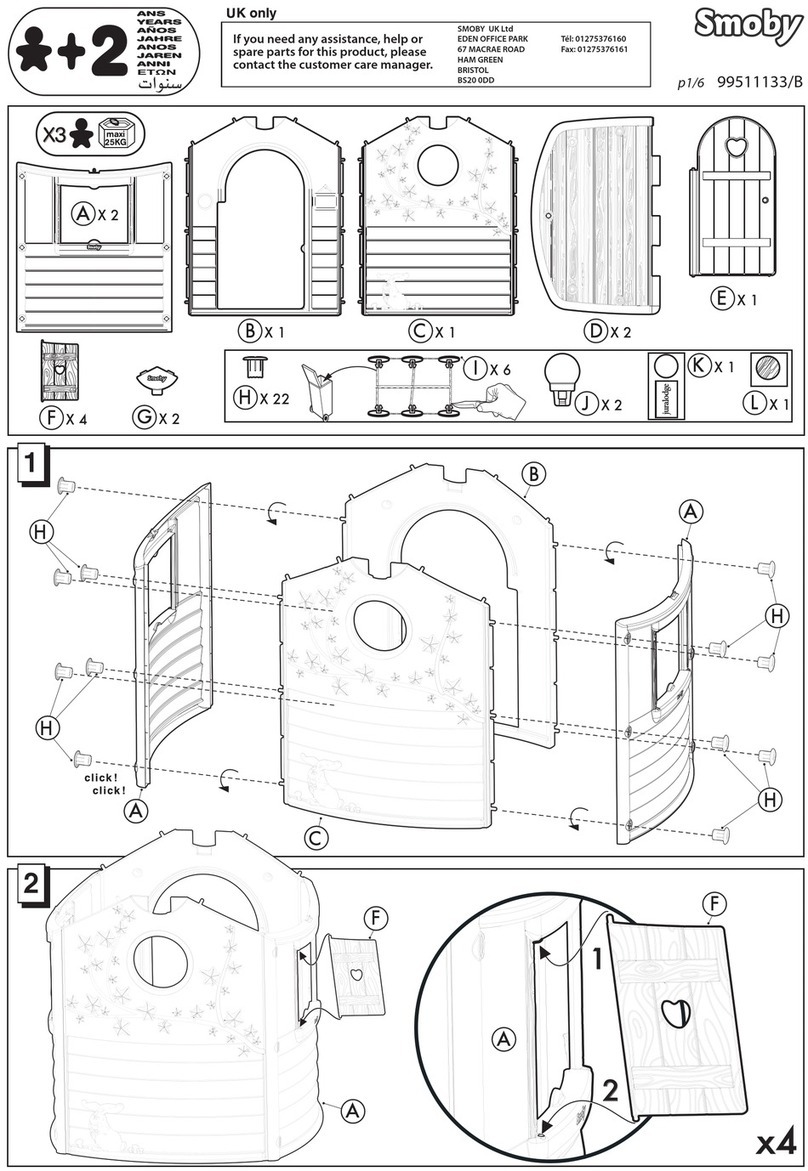 Smoby JURA LODGE User manual
