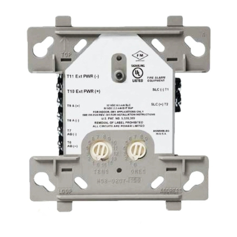 Honeywell Notifier FCM-1 User manual