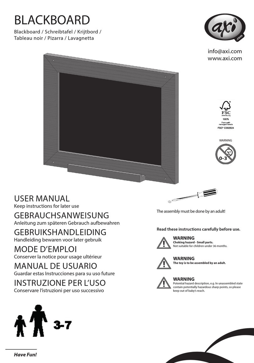 Pragma axi A031.007.01 user manual