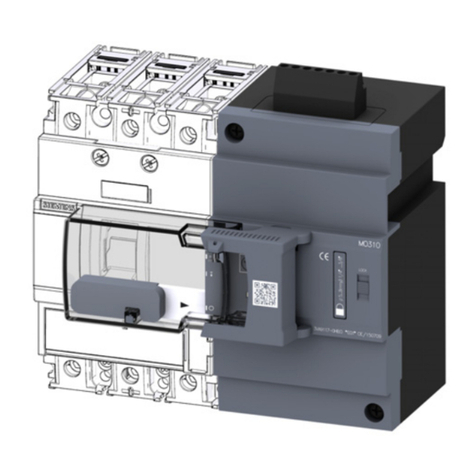 Siemens MO310 operating instructions