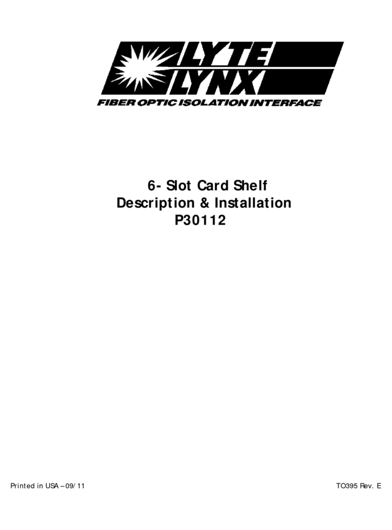 SNC LYTE LYNX P30112 Description & Installation