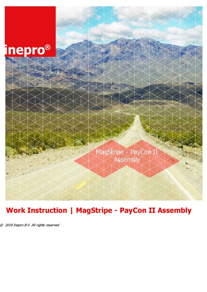Inepro MagStripe - PayCon II Work Instruction