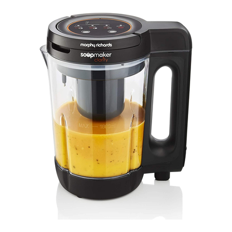 Morphy Richards clarity soupmaker User manual