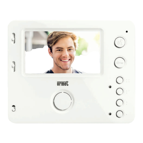 urmet domus Miro 1750 Series manual