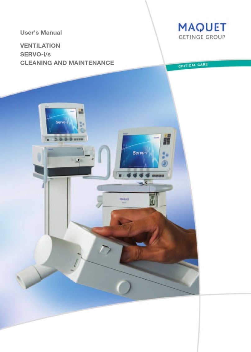Maquet SERVO-i user manual
