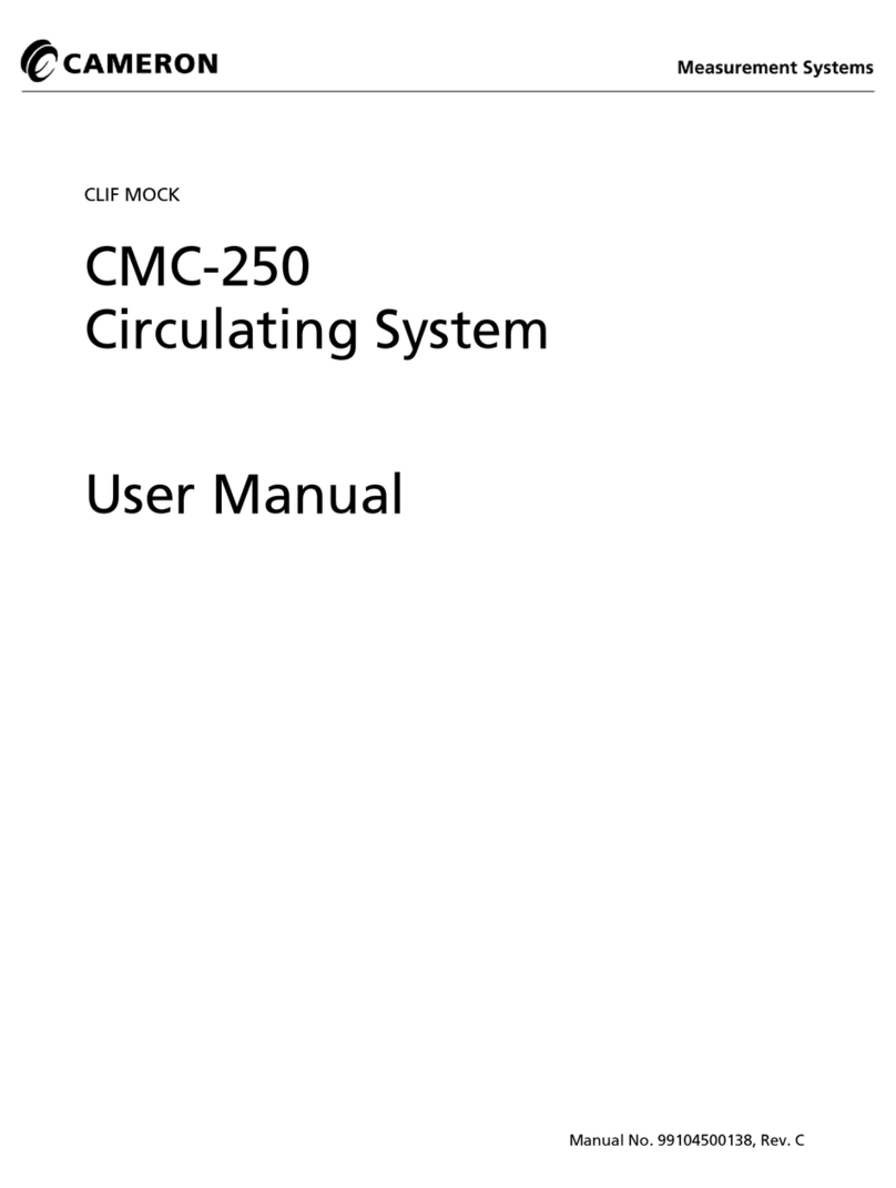 Cameron CLIF MOCK CMC-250 user manual