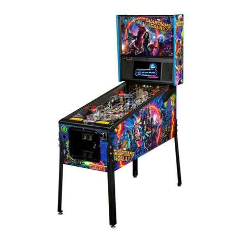 Stern Pinball 500-55L5-01 User manual