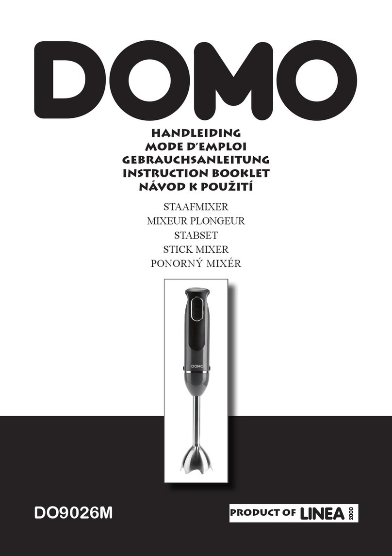 Linea 2000 DOMO DO9026M User manual