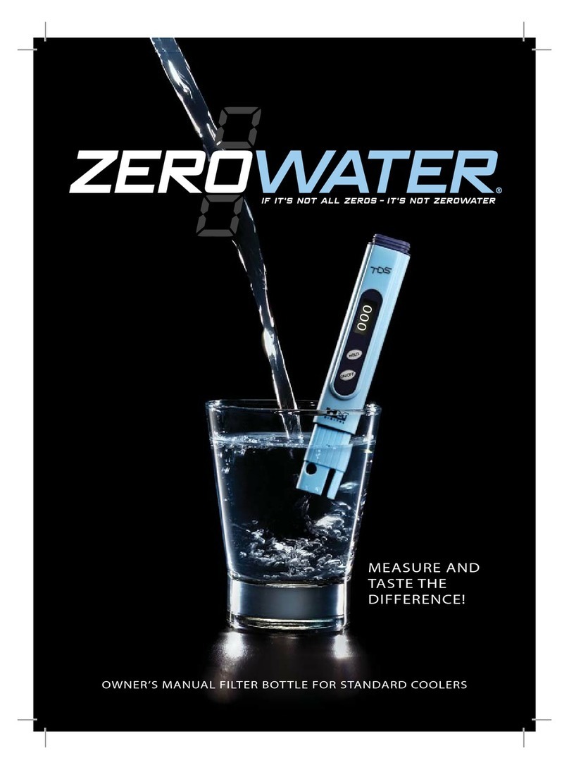 ZeroWater Filter Bottle owner's manual