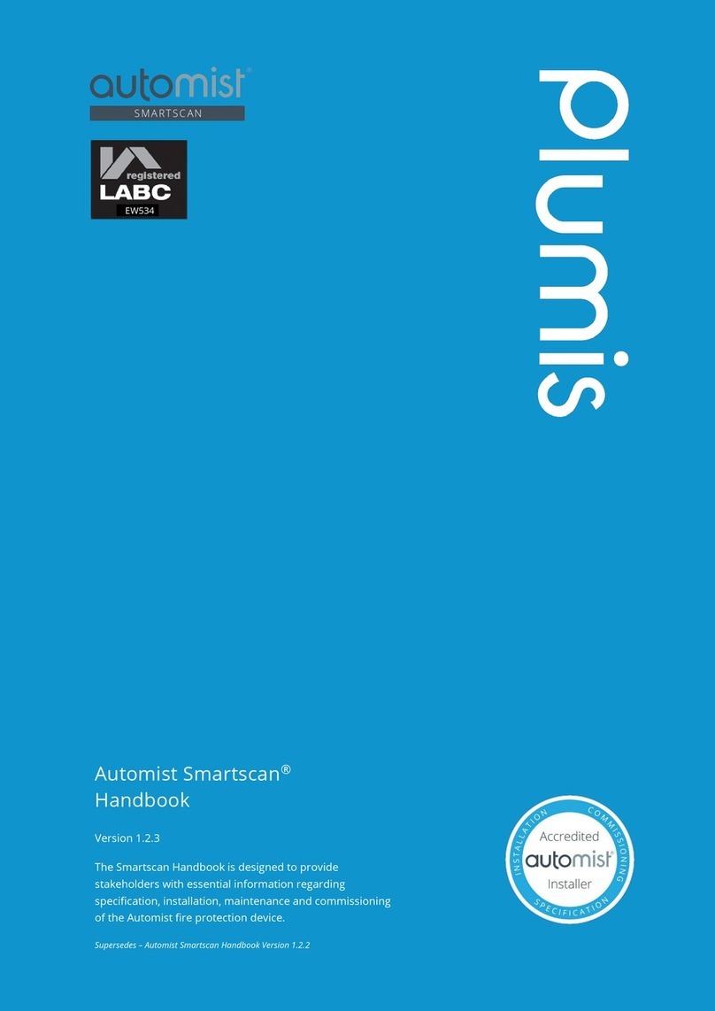 Plumis Automist Smartscan User manual