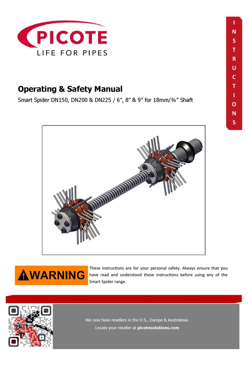 PICOTE Smart Spider DN150/6" Instruction Manual PICOTE Smart Spider DN150/6" Instruction Manual