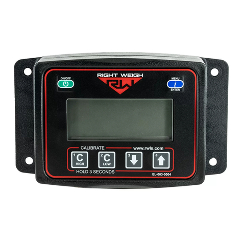 Right Weigh 201-EBT-01 User manual Right Weigh 201-EBT-01 User manual