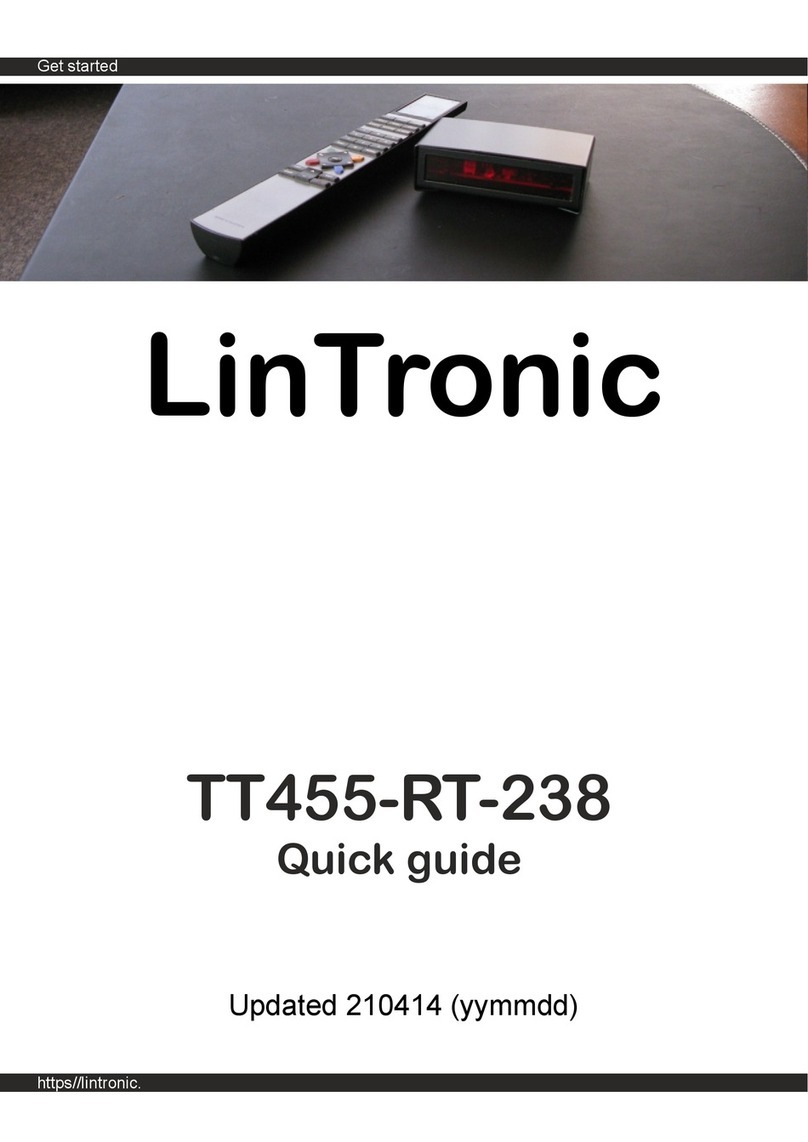 LinTronic TT455-RT-238 quick guide