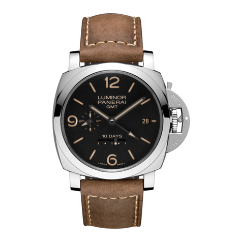 Panerai Radiomir 10 Days GMT instructions
