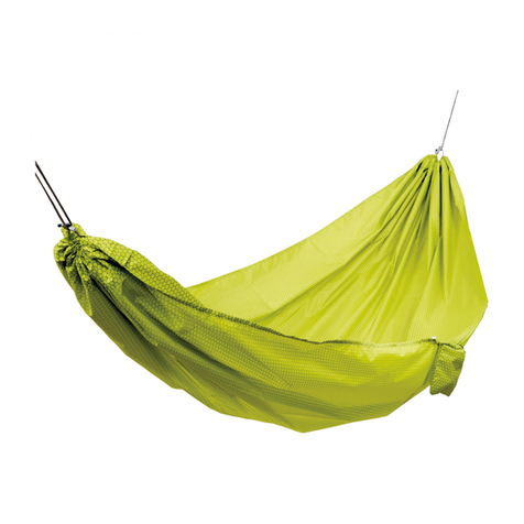 Exped TRAVEL HAMMOCK LITE KIT User manual