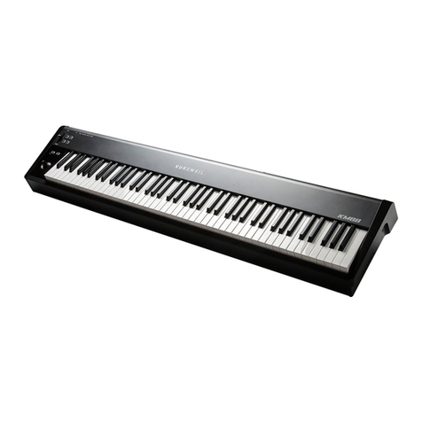 Kurzweil KM88 User manual