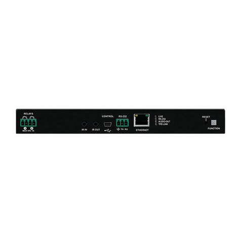 Lightware HDMI-TPS-RX110AY Series User manual