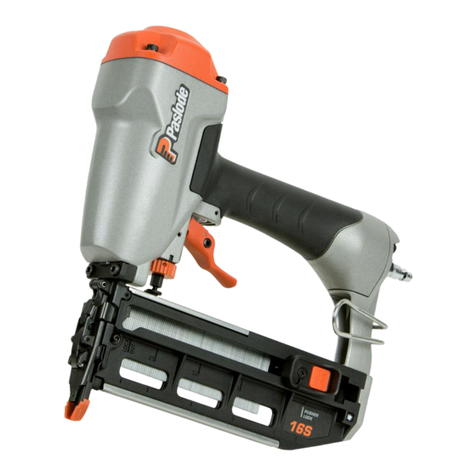Paslode T250S-F16P User manual Paslode T250S-F16P User manual